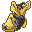 Golden Elemental Shoes