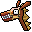 Brown Wood Horse Staff