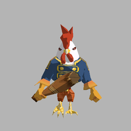 Monster Cranky Rooster