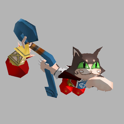 Monster Traveling Cat in Boo