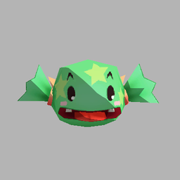 Monster Green Candy Ghost