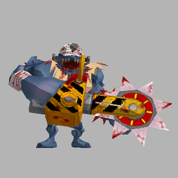 Monster Chainsaw Zombie